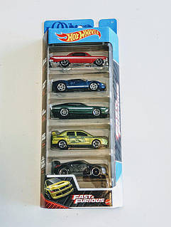 Hot Wheels Fast & Furious ミニカーセット Подарочный набор автомобилей Hot Wheels Fast and Furious 1806