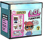 Ігровий набір Стильний інтер'єр із лялькою L.O.L. Surprise! Furniture 3 серія 570028 Клас Умниці, фото 6
