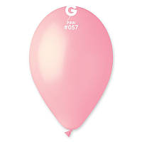 Воздушные шарики розовые 10"(26см) пастель 1шт Ш-09571