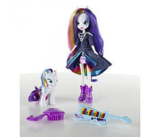 Май литл поні Лялька Рариті та поні із серії "Райдужний рок" My Little Pony Equestria Girls