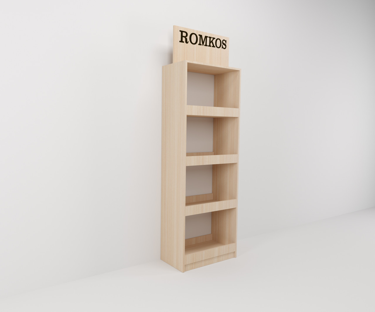 Стелаж брендований двостороній