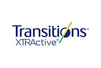 Фотохромная линза Transitions XTRActive New Generation 1,53 / 1,61 SHMC. Для автомобиля. Рецептурная