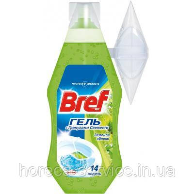 WC-гель з кошиком Bref Зелене яблуко 360 мл.