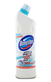 Засіб для чищення та дезінфекції туалету Domestos Доместос Ультра Білий 1 л.