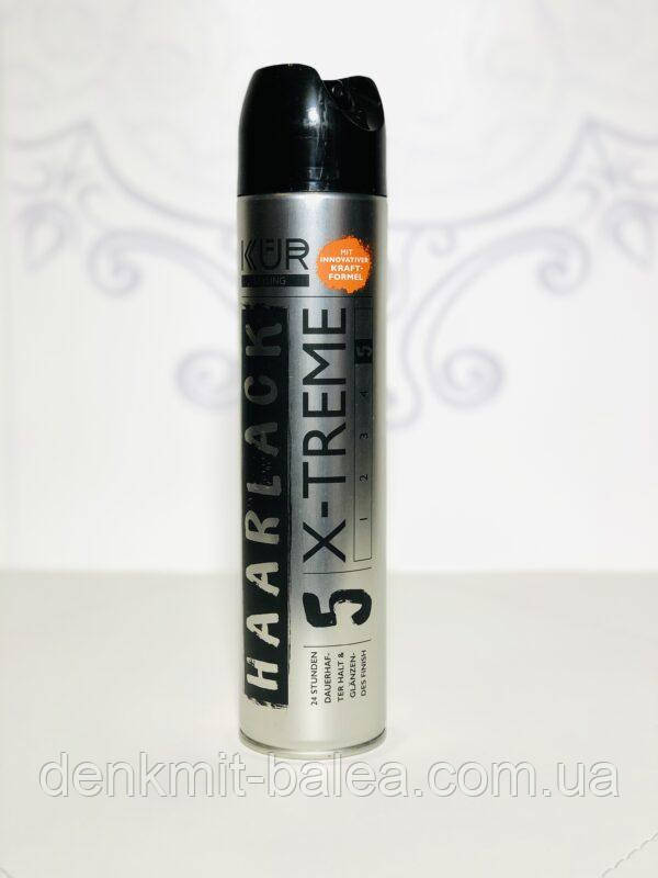 Лак для волосся Мега сильна фіксація Kur Haar Lack X-Treme Mega Stark 300 мл
