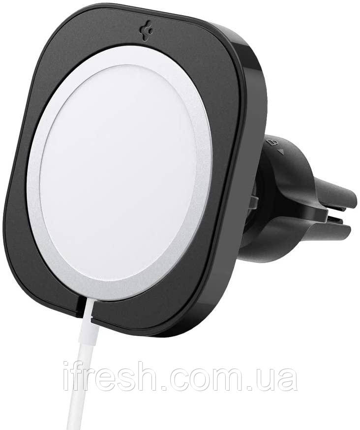 Автомобільне кріплення Spigen MagFit для MagSafe, Black (ACP02791), фото 1