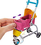 Лялька Барбі Прогулянка зі цуценятами — Barbie Stroll 'n Play Pups Playset with Blonde Doll GHV92 Оригінал, фото 6