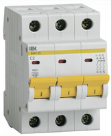 Вимикач автоматичний ВА47-29 3Р 2А 4,5 кА C