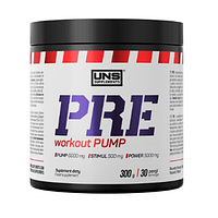 PRE Workout Pump UNS, 300 грамм (срок годности 29.07.2023)