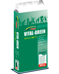 Органічне добриво для газону DCM VITAL GREEN (ВЕСНА-ЛІТО) 25 кг