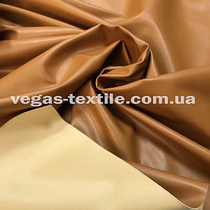 Тканина шкірозамінник Гірчичний