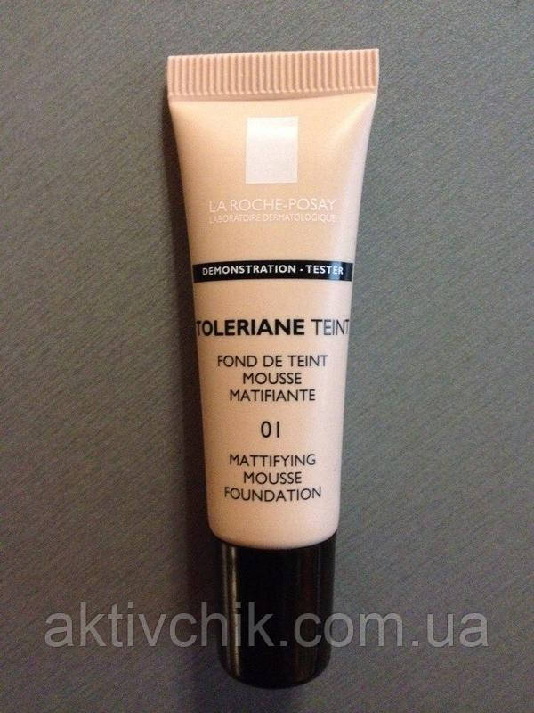 Матувальний тональний мус La Roche-Posay Toleriane Teint Mattifying Mousse Foundation SPF 20 01 тон, фото 1