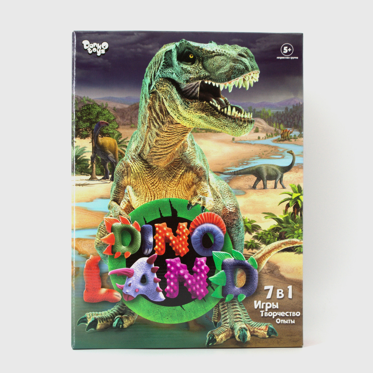 Набір для творчості Dino Land 7в1