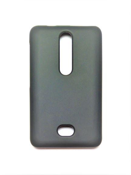 Чохол Mobiking Silicon Nokia 501 Black накладка силіконова