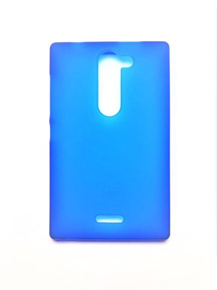 Чохол Mobiking Silicon Nokia 502 Blue накладка силіконова