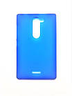 Чохол Mobiking Silicon Nokia 502 Blue накладка силіконова