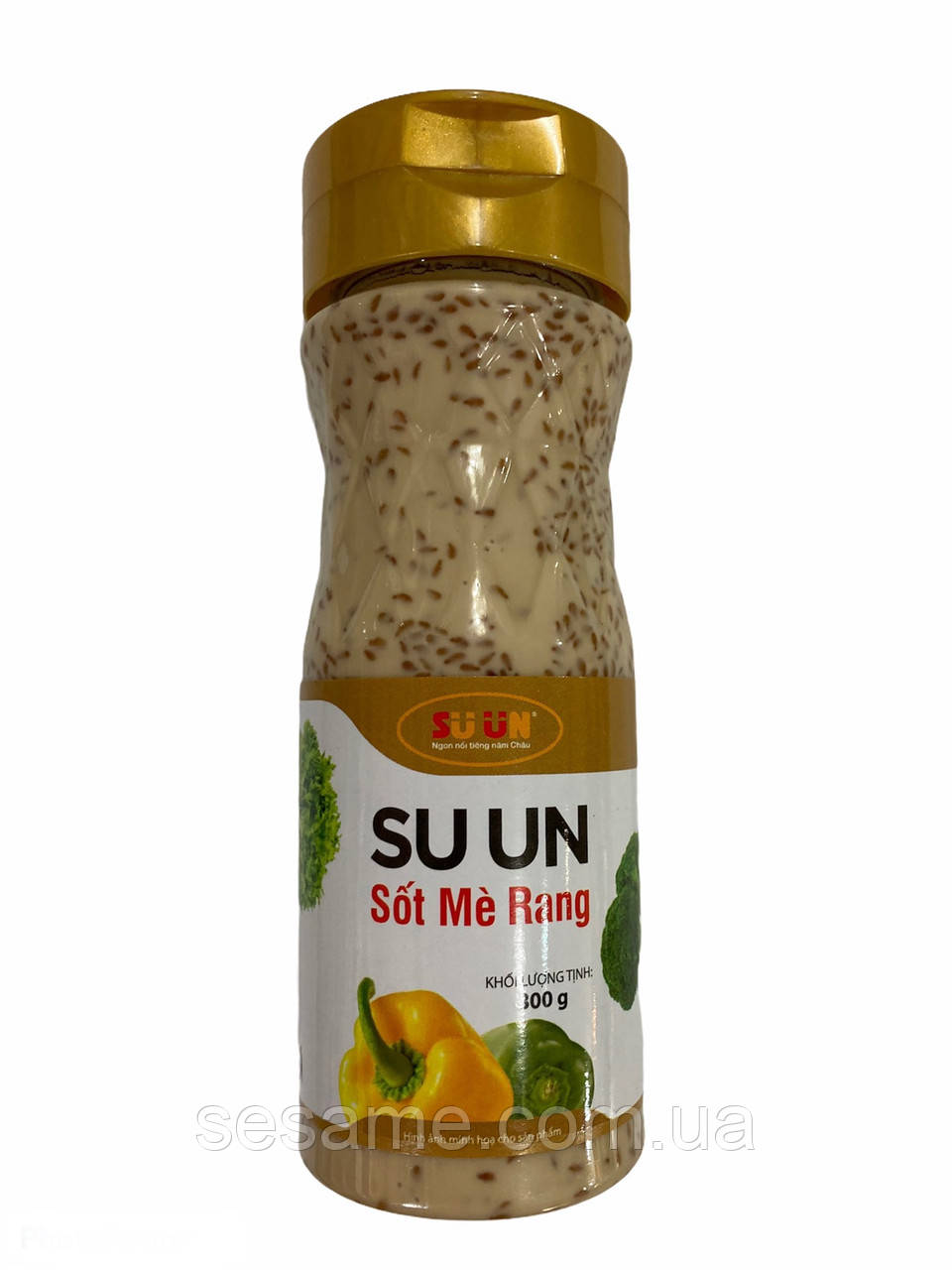 Кунжутний соус (горіховий) Sesame sause Su un Mè Rang 300 мл (В'єтнам), фото 1