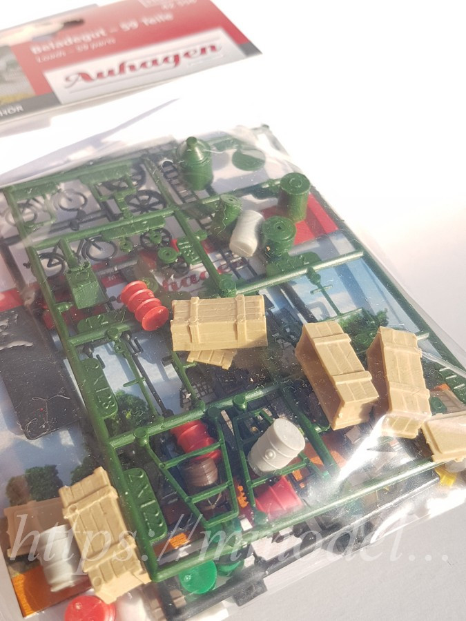 Auhagen 42556 набір аксесуарів для наповнення макета, масштабу 1:87