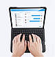 Чохол клавіатура для планшета DUX DUCIS Bluetooth Keyboard Touchpad для Apple iPad Pro 12.9'' (2020/2021) Black, фото 7