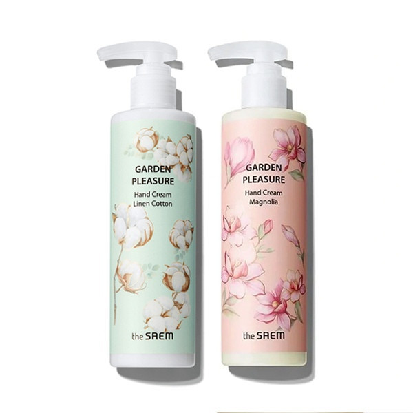 THE SAEM GARDEN PLEASURE HAND CREAM MAGNOLIA Увлажняющий крем с магнолией для кожи рук, 250 г. - фото 2 - id-p1383318385