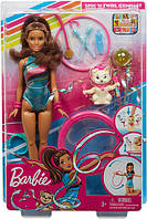 Лялька Барбі Тереза художня гімнастка — Barbie Dreamhouse Adventures Teresa Spin 'n Twirl Gymnast Doll