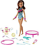 Лялька Барбі Тереза художня гімнастка — Barbie Dreamhouse Adventures Teresa Spin 'n Twirl Gymnast Doll, фото 2