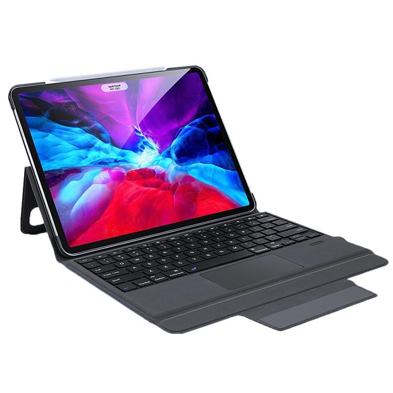Чохол клавіатура для планшета DUX DUCIS Bluetooth Keyboard Touchpad для Apple iPad Pro 12.9'' (2020/2021) Black
