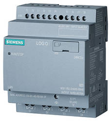 6ED1052-2HB08-0BA2 Логічний модуль Siemens LOGO! 24RCE 24 VDC, реле, 8 DI / 4DO
