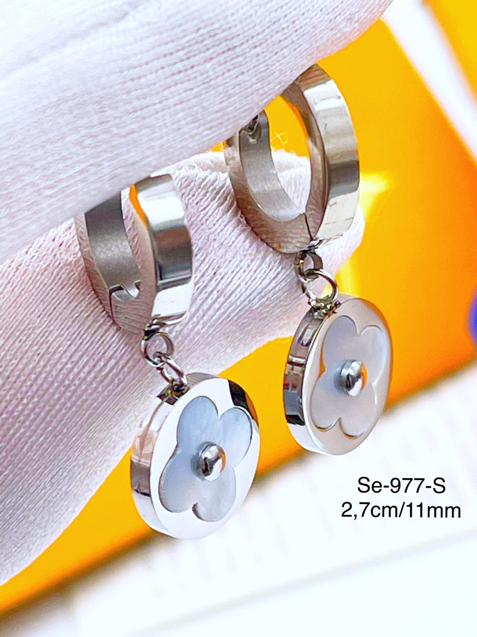 Сережки Stainlees Steel преміум