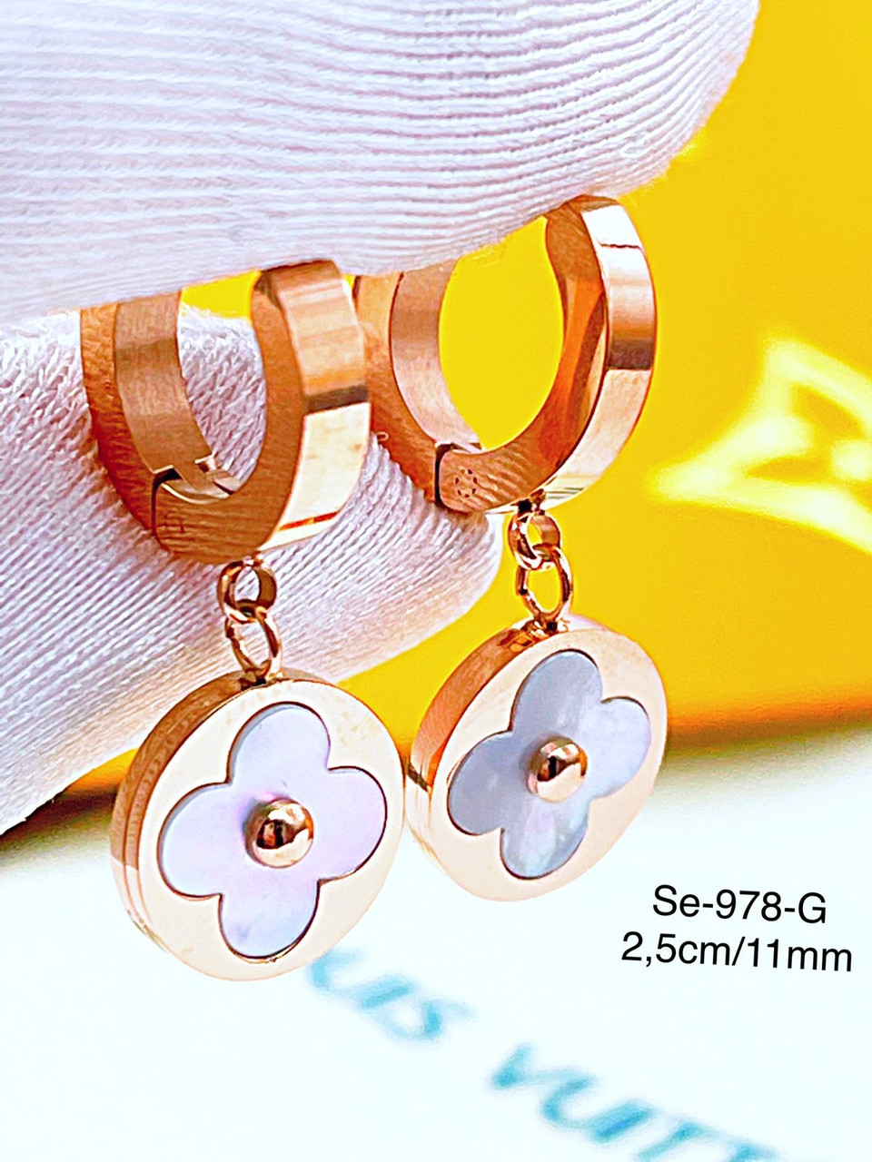 Сережки Stainlees Steel преміум