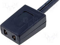 A2-03 Cable: for fan supplying; 0.3m; Plug: straight