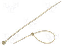 CV-120S Cable tie; L:120mm; W:2.5mm; Colour: natural; Material: polyamide