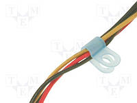 FIX-CC-1S Clip; polyamide; natural; Dia:3mm; Application: Cable P-clips