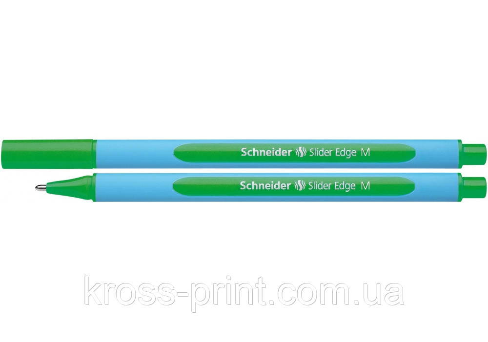 Ручка олійна Schneider SLIDER EDGE М зелена