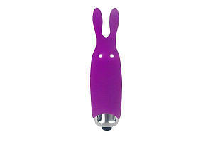 Вибропуля Adrien Lastic Pocket Vibe Rabbit Purple зі стимулюючими вушками