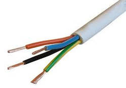 Провід ВВП 2 4х1.5медный плоский монолітна жила