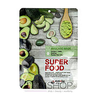 Маска для лица тканевая EYENLIP Super Food Avocado Mask (8809555251446)