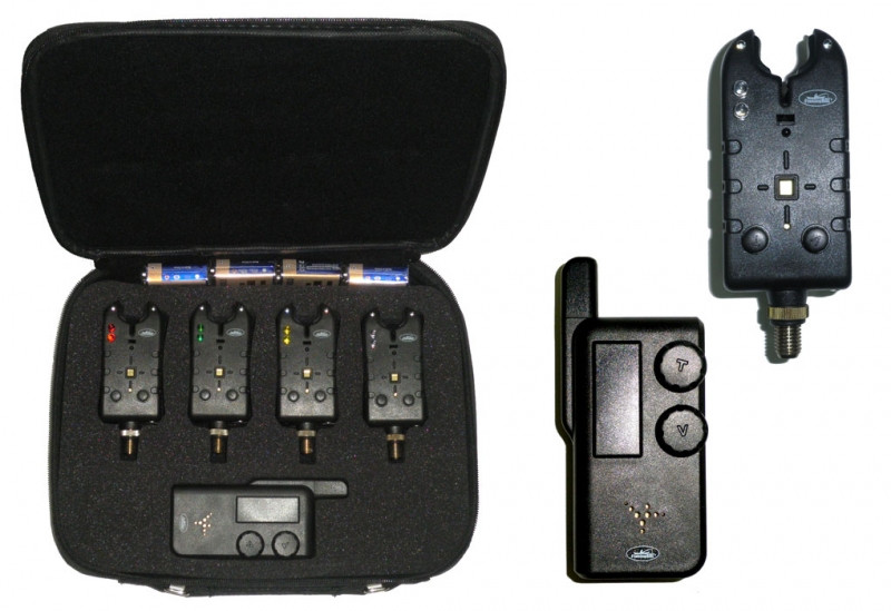 Сигналізатори клювання для риболовлі 4+1 в сумці