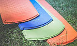 Коврик Pinguin Sherpa NX 38 синій - самонадувний туристичний коврик, водовідштовхувальний, 183 см, 3.8 см завтовшки., фото 4