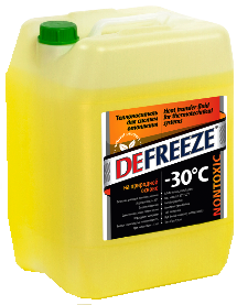 Незамерзаюча рідина для систем опалення та систем охолодження "DEFREEZE"