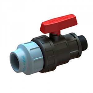 STP Кран кульовий затискний з зовнішньою різьбою 25х3/4, фото 1