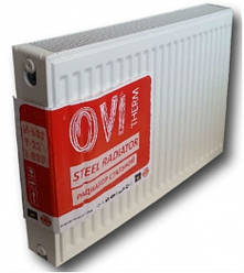 Сталевий радіатор Ovi Therm 22 тип 500*400 бокове підключення