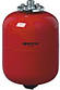Розширювальний бак Aquasystem VRV 100 (100 к. вертикальний з ніжками червоний), фото 4