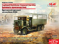 Leyland Retriever General Service. Сборная модель британского грузового автомобиля в масштабе 1/35. ICM 35602