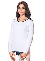 Модный пуловер с погонами (S-XL в расцветках) XL, белый