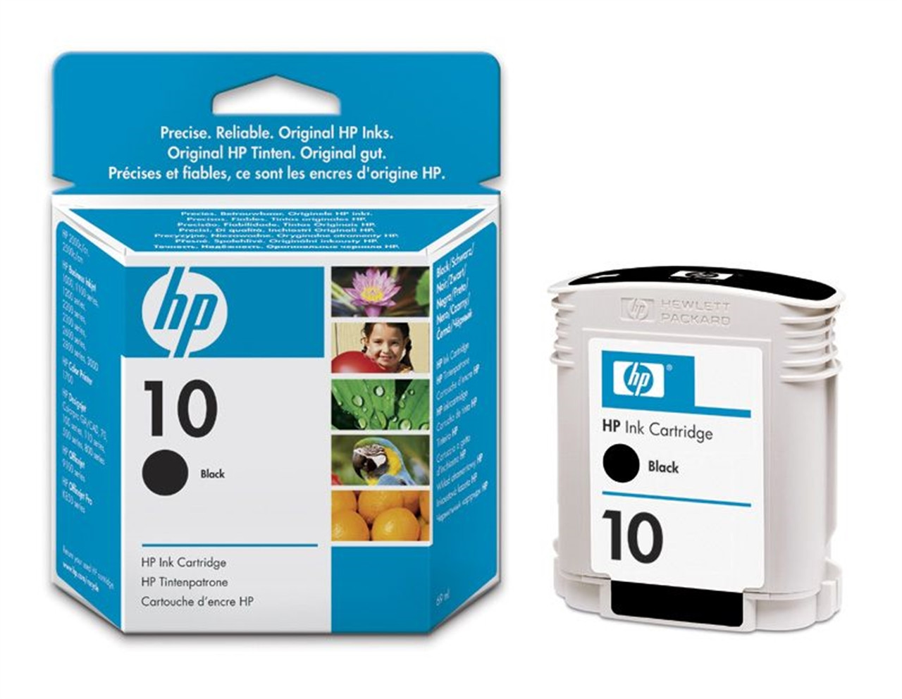 Картридж HP 10 C4844A для струменевих принтерів Hewlett Packar DJ2000/ 2200/ 2500 cp1700 black, 69 ml