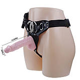 Страпон Vibrating Strap On, фото 4