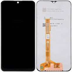 Дисплей для Vivo Y11 2019, Y12, Y15, Y17, Y3, U3x, модуль у зборі (екран і сенсор) чорний, оригінал