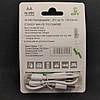 Акумулятор АА Soshine 1,5 v 1000mAh з зарядкою від microUSB, фото 3