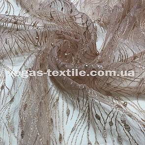 Сітка з перловим Перлином Пудра